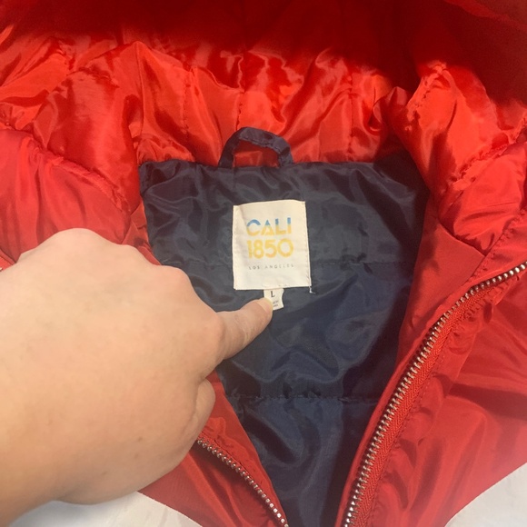 CALI 1850 Light jacket oversized Sz L - Picture 3 of 7